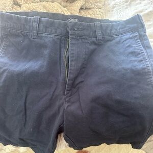 J. Crew Dark Blue Gramercy Shorts